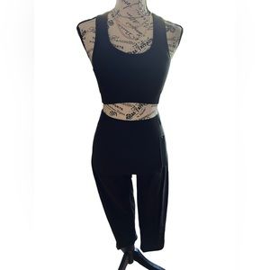 NWT Black Athletic Set